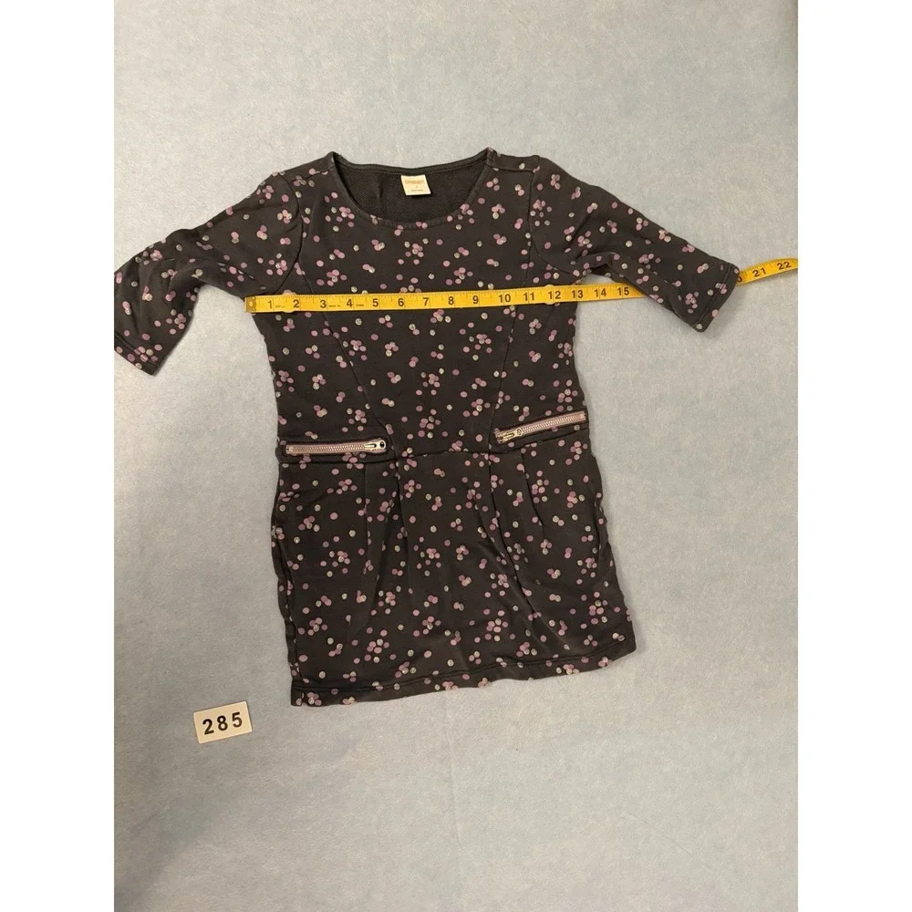 Girls' Navy Gymboree Sweatshirt Dress Size 6 Excellent Condition Pre-Owned